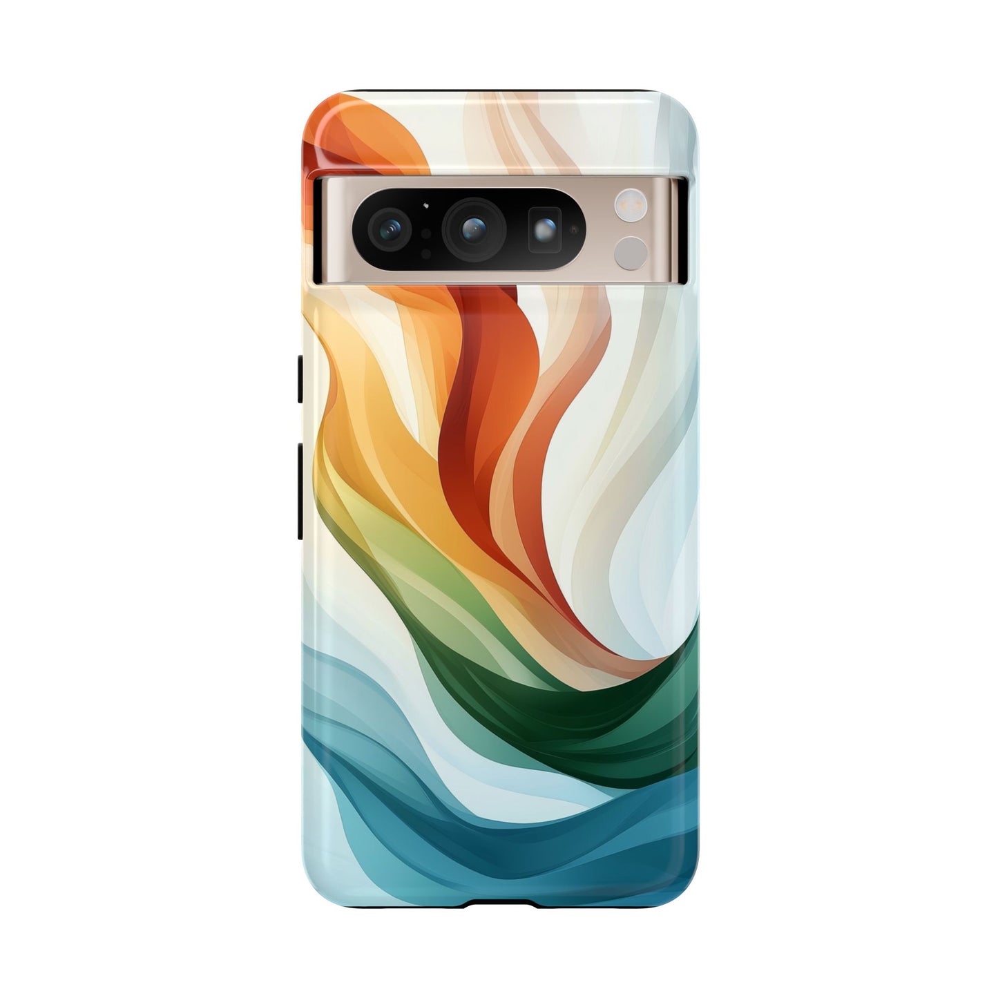 Aurora Stream Watercolor Phone Case for iPhone, google Pixel & Samsung