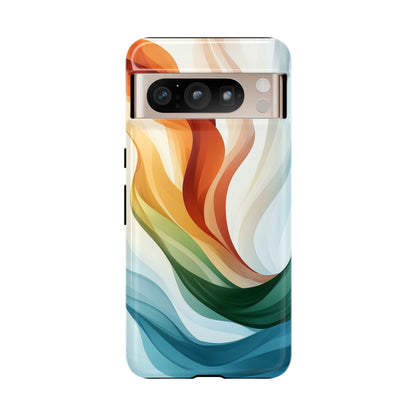 Aurora Stream Watercolor Phone Case for iPhone, google Pixel & Samsung