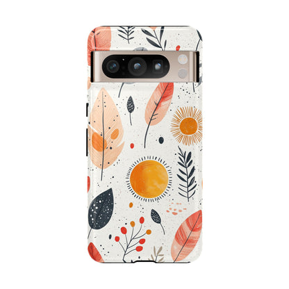 Sunshine & Feathers Boho Phone Case for iPhone, Pixel & Samsung