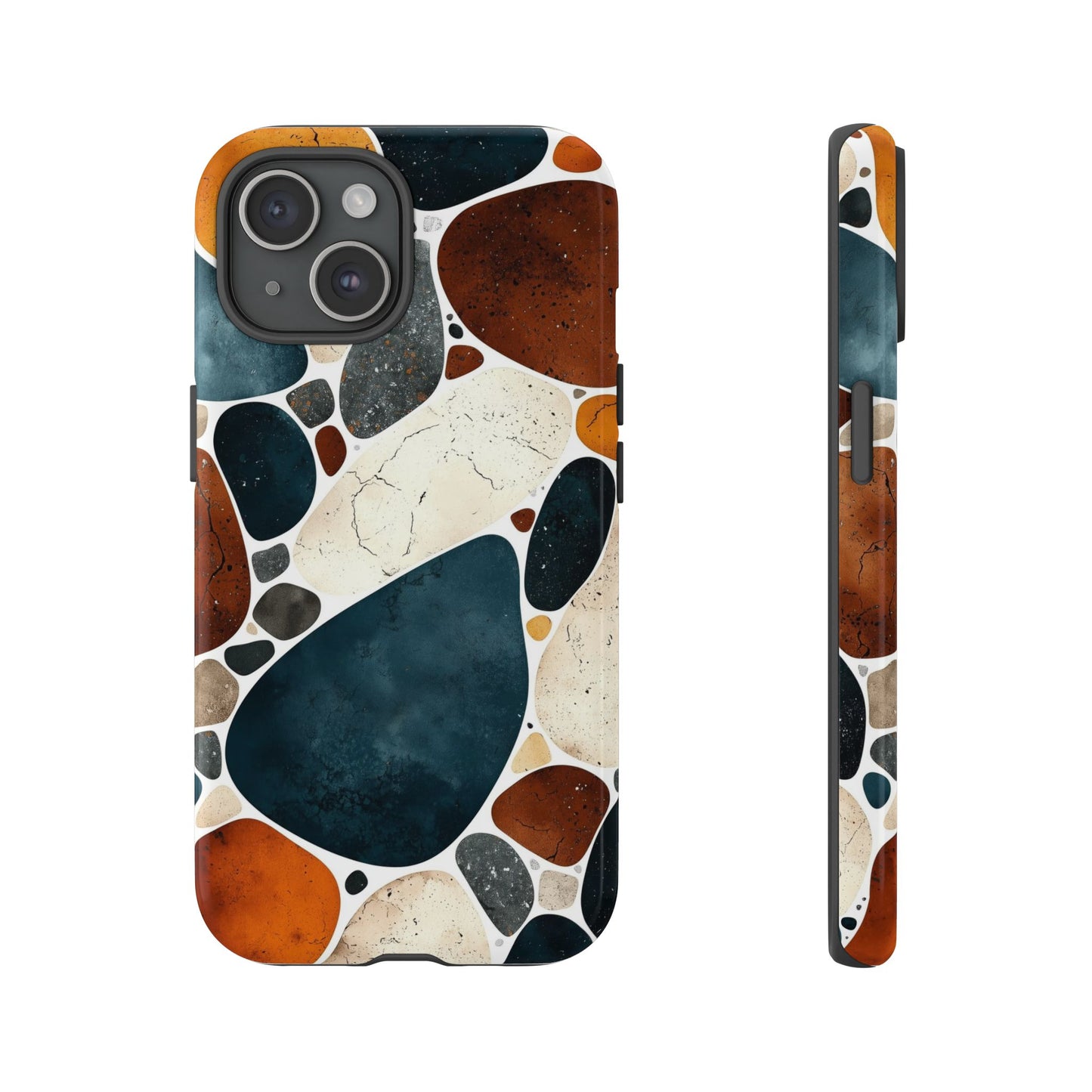 Rustic Charm Terrazzo Phone Case for iPhone, Pixel & Samsung