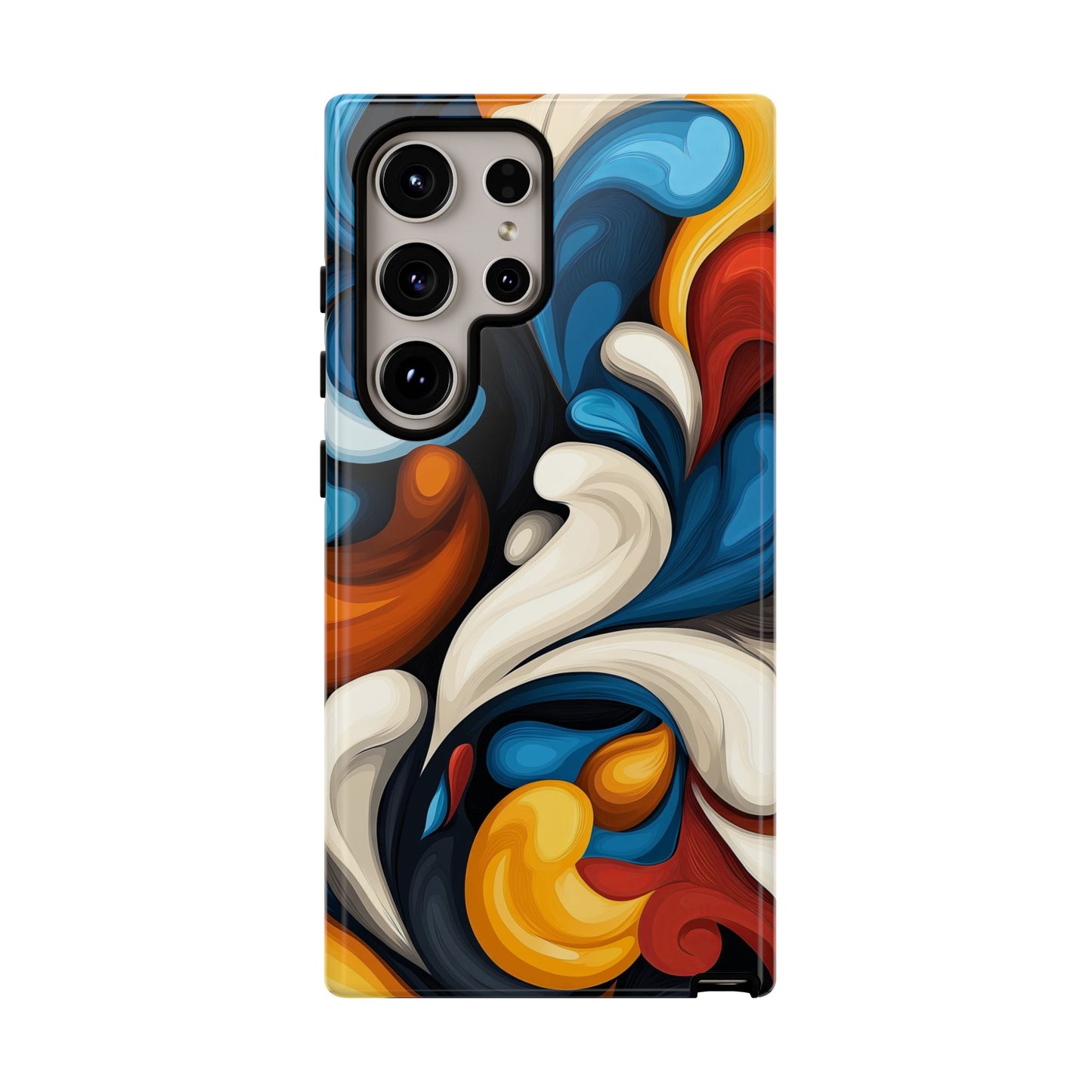 ColorSurge – Bold Fluid Abstract  Phone Case for iPhone, Samsung & Pixel