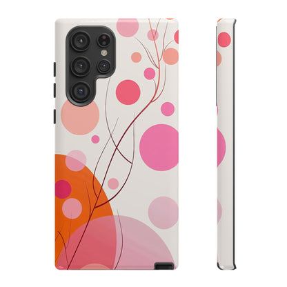 Blush Bloom – Abstract Floral Phone Case for iPhone, Samsung & Pixel