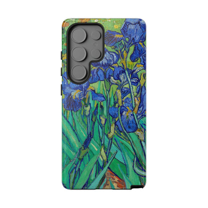 Van Gogh Irises Phone Case - iPhone, Samsung, Pixel Cover - Artistic Floral Case - Van Gogh Art Gift - Aesthetic Phone Case