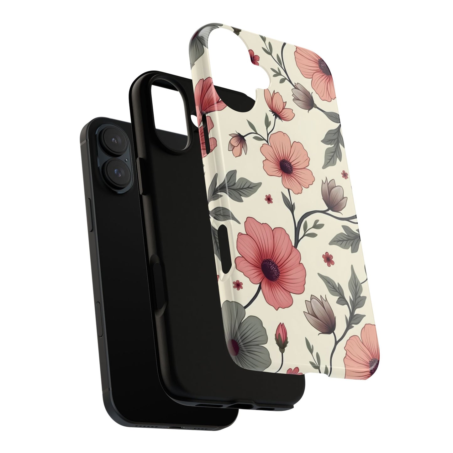 Floral Iphone Case, Botanical Pattern Design