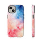 Celestial Haze – Vibrant Watercolor Phone Case for iPhone, google Pixel & Samsung