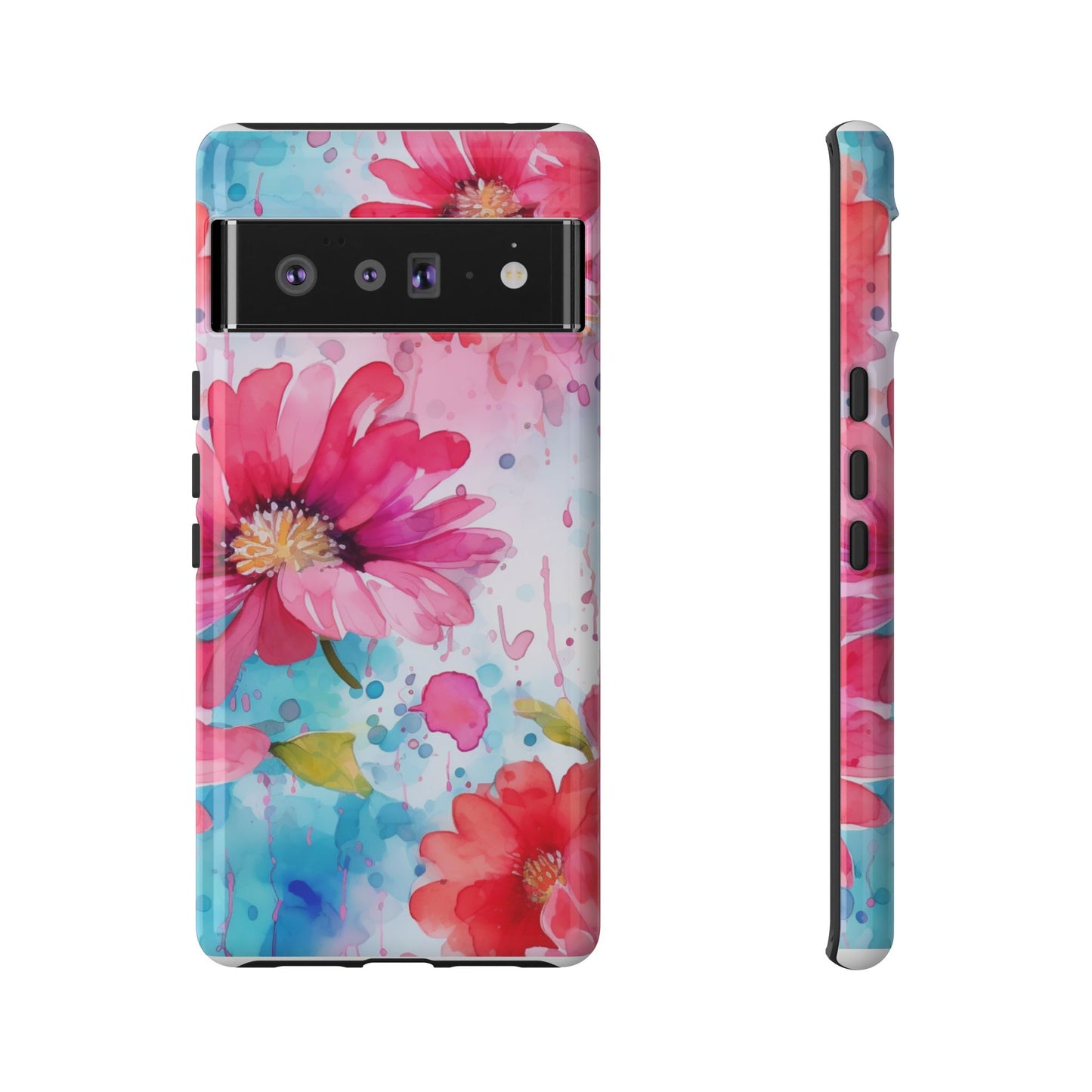 Watercolor Bloom Floral Mobile Case