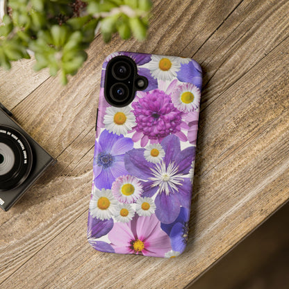 Lavender Blossom Floral Mobile Case