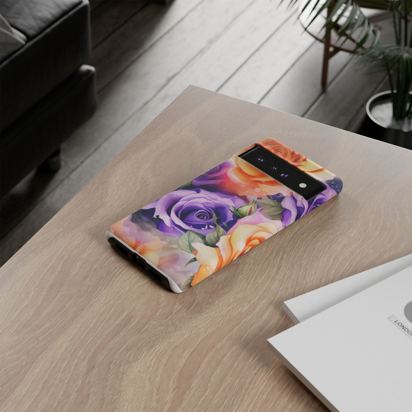 Elegant Rose Blossom Mobile Case