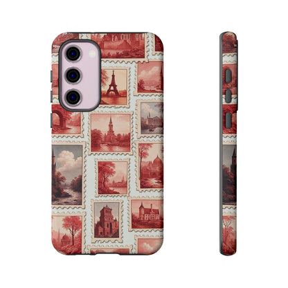 Vintage Postcard Stamps Phone Case