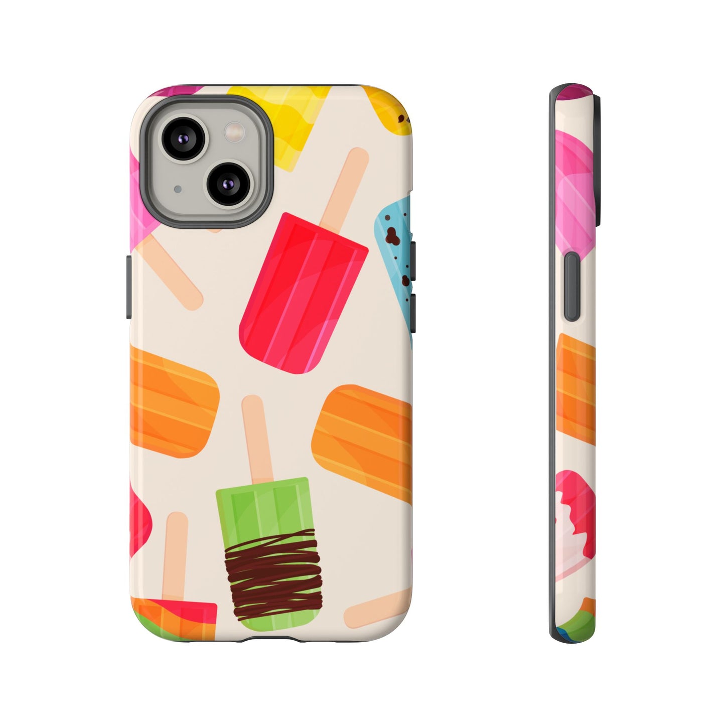 Colorful Popsicle Pattern Phone Case for iPhone, Google Pixel, Samsung