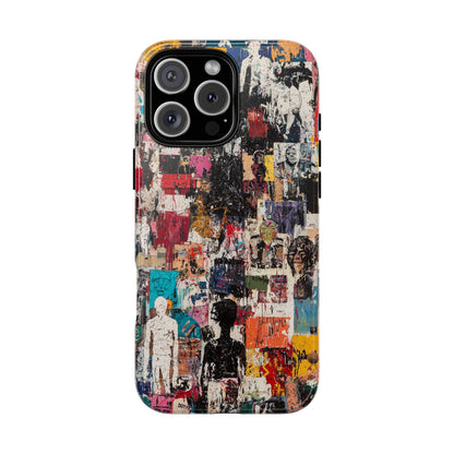 Graffiti Phone Case – Basquiat Street Art Design - iPhone, Samsung & Google Pixel Cover - Artistic Painting Case,  Art Lover Gift