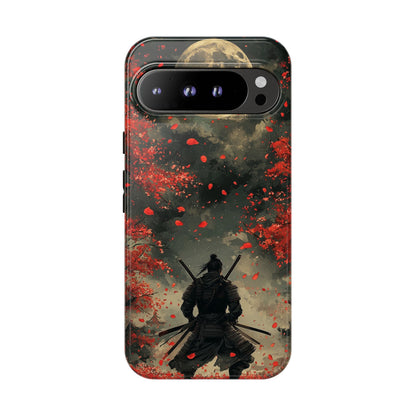Moonlit Samurai: The Last Stand Phone Case for iPhone, Samsung & Pixel