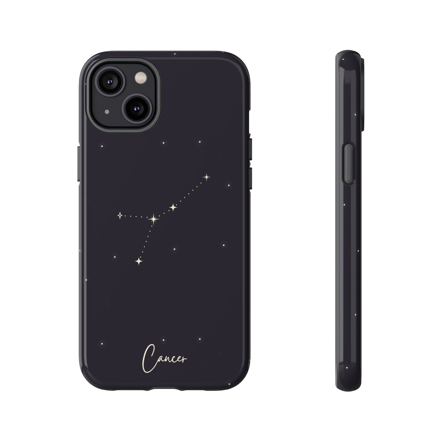 Cancer Zodiac Starscape Phone Case – Mystical Galaxy Design – Cosmic Style for iPhone, Samsung & Google Pixel