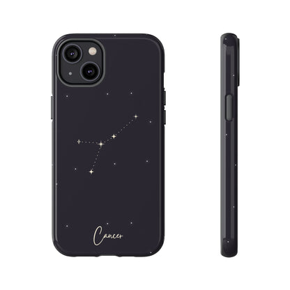 Cancer Zodiac Starscape Phone Case – Mystical Galaxy Design – Cosmic Style for iPhone, Samsung & Google Pixel