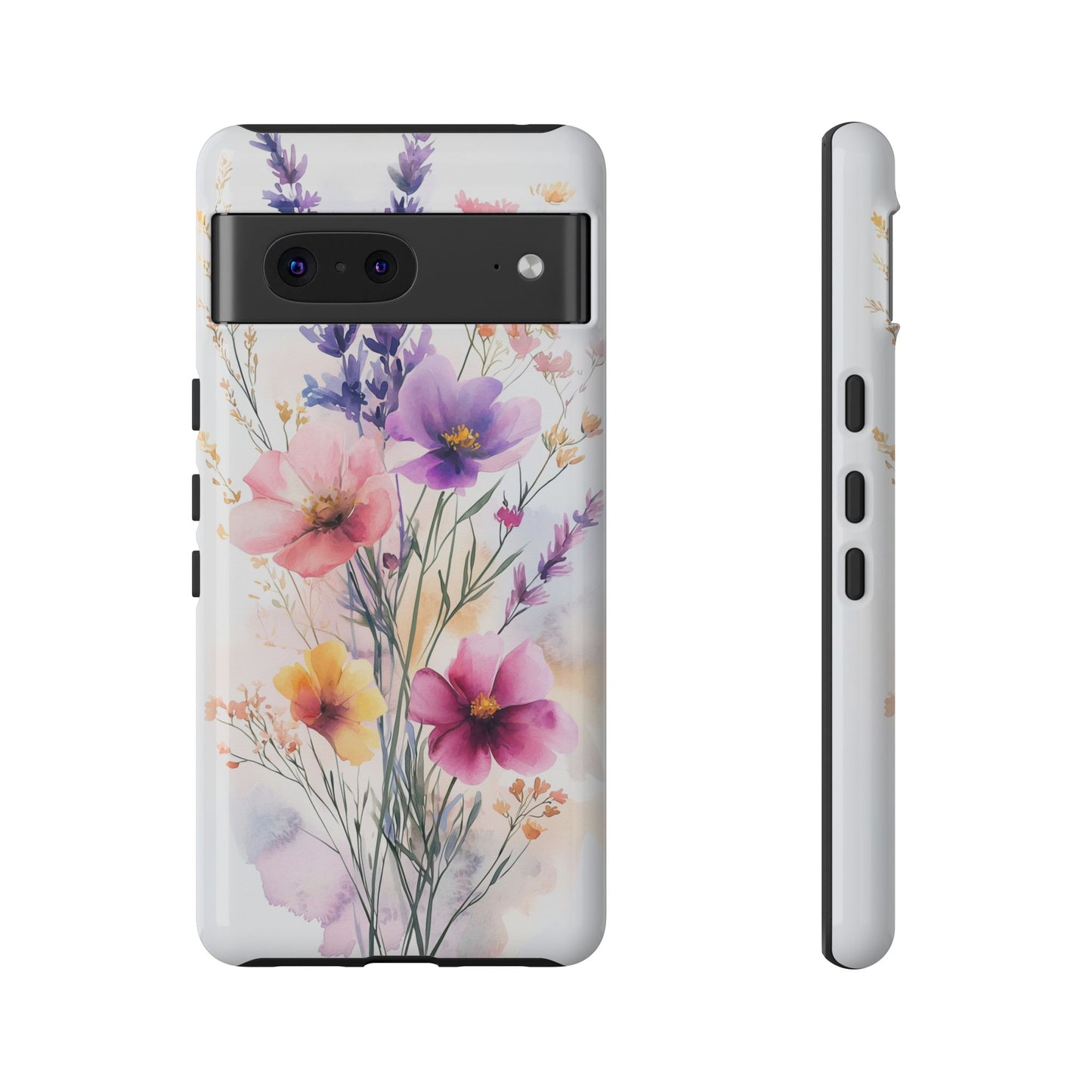 Blooming Meadow Watercolor Phone Case for iPhone, google Pixel & Samsung
