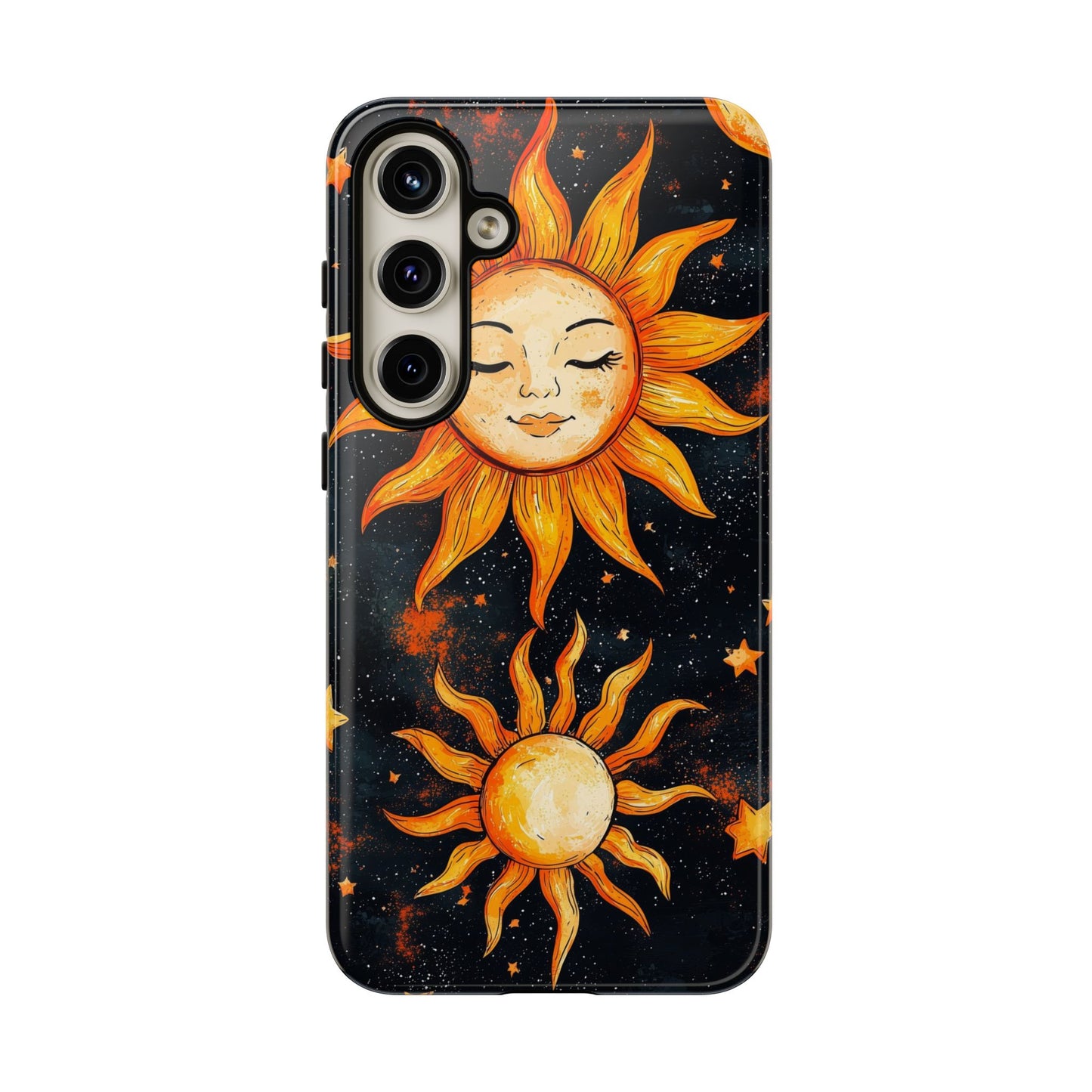 Celestial Sun & Moon Boho Phone Case for iPhone, Pixel & Samsung