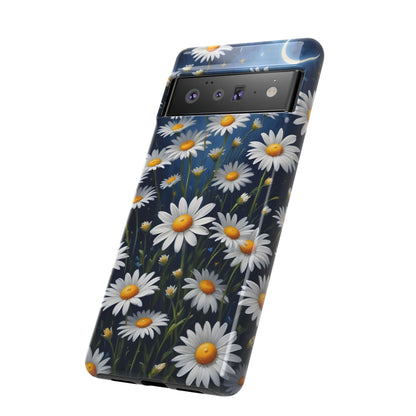 Witchy Daisy Flowers Phone Case Vintage Botanical Cover