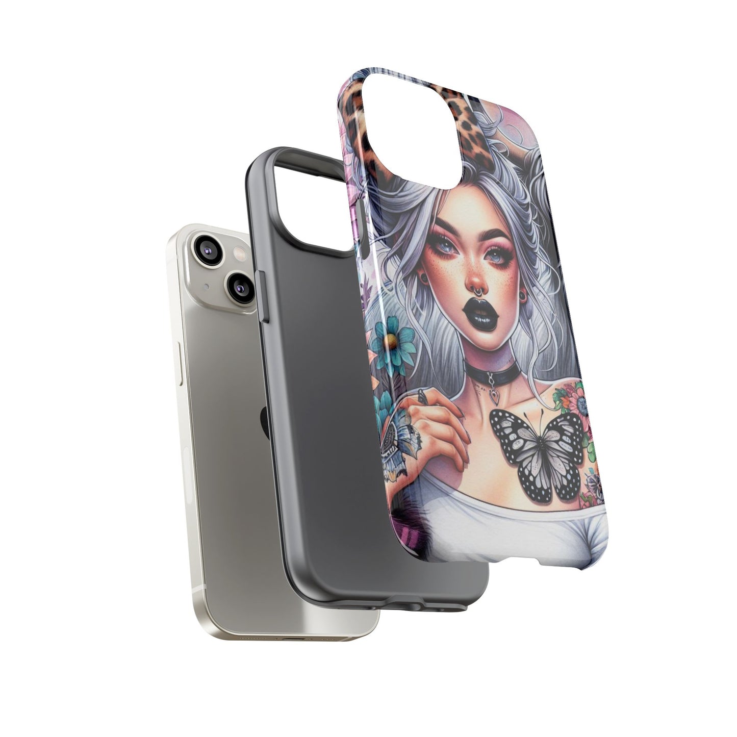 Wild Spirit – Gothic Chic & Nature Fusion Mobile Cover