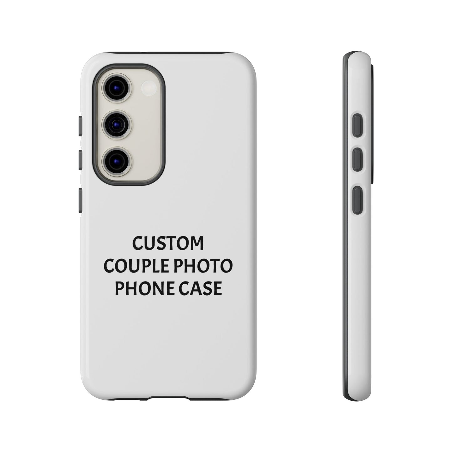 Personalized Custom Couple Photo Phone Case – Add Your Image/Loving Memory – Unique Gift for iPhone, Samsung  & Google Pixel – Protective & Stylish Cover, Couples Gift