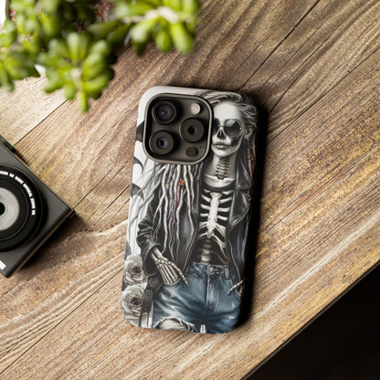 Skull Queen – Gothic Skeleton & Dark Grunge Mobile Cover
