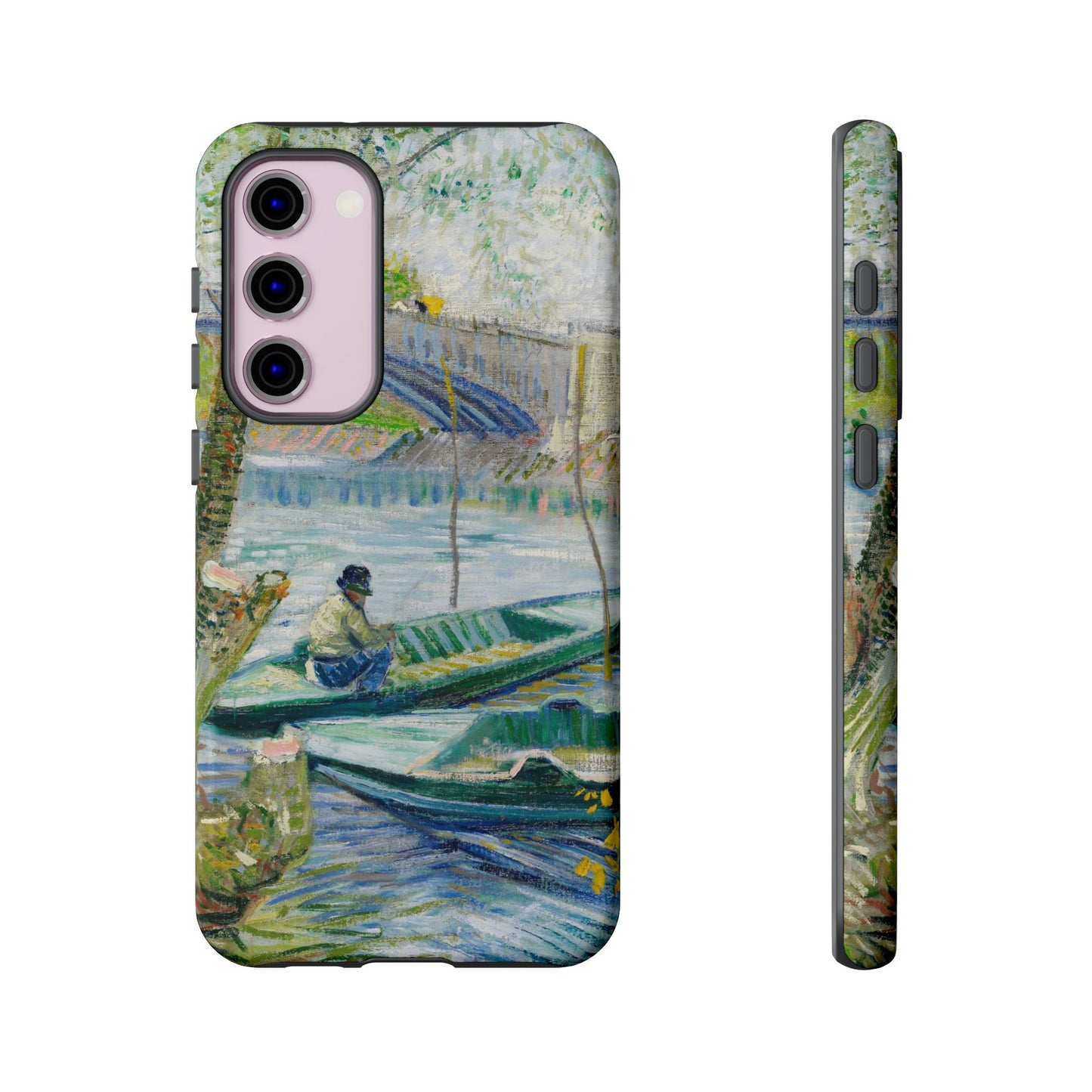 Vincent Van Gogh Fisherman Painting Phone Case - Art Case for iPhone, Samsung & Google Pixel