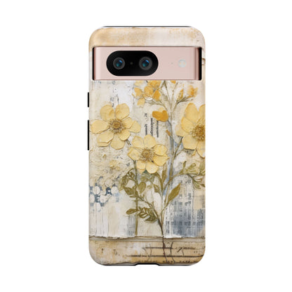 Vintage Botanical Floral Mobile Case