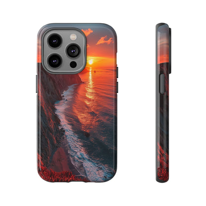 Minimal Nature Scene Case – Calm Landscape for iPhone, Samsung & Pixel