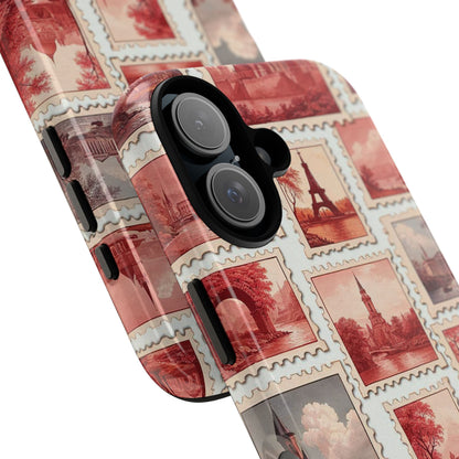 Vintage Postcard Stamps Phone Case
