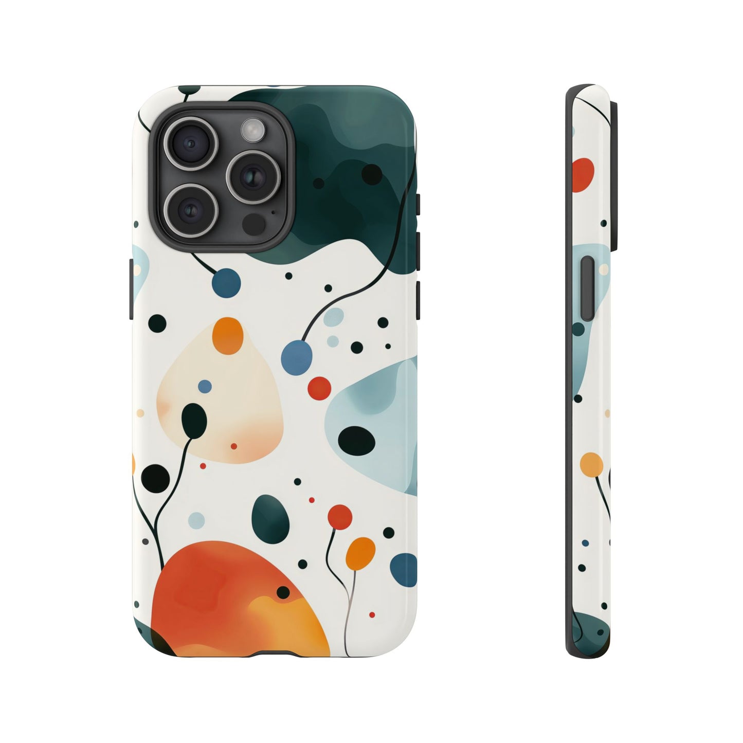 Neural Bloom – Organic Abstract Art Phone Case – iPhone, Google Pixel, Samsung