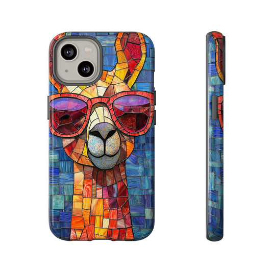 Tall Grace – Stained Glass Giraffe Phone Case for iPhone, Samsung & Pixel