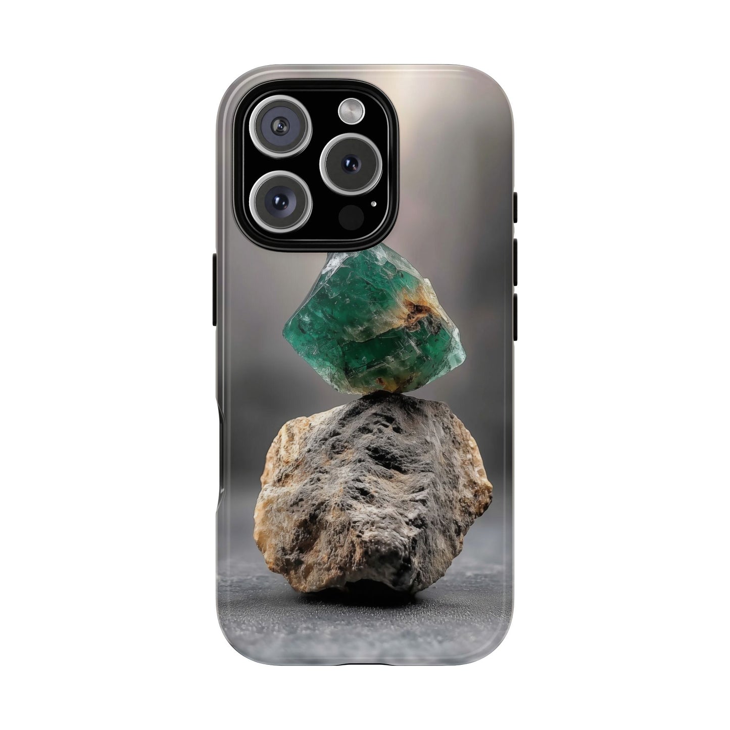 Balanced Emerald Phone Case for iPhone, Samsung & Google Pixel
