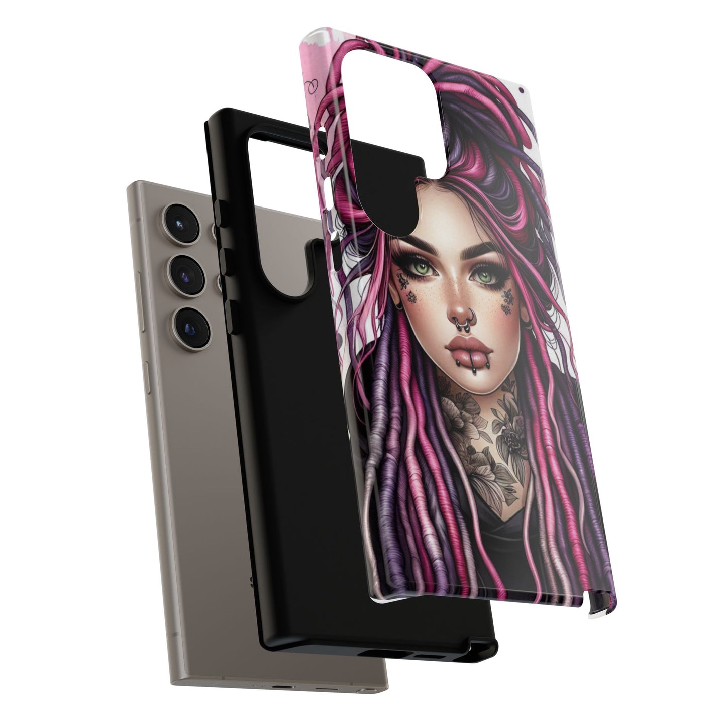 Neon Gothic Beauty Mobile Case