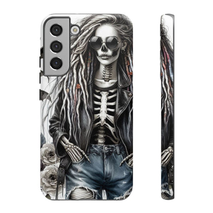 Skull Queen – Gothic Skeleton & Dark Grunge Mobile Cover