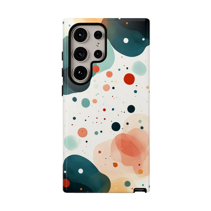 Cosmic Bloom – Abstract Orb Pattern Phone Case – iPhone, Google Pixel, Samsung