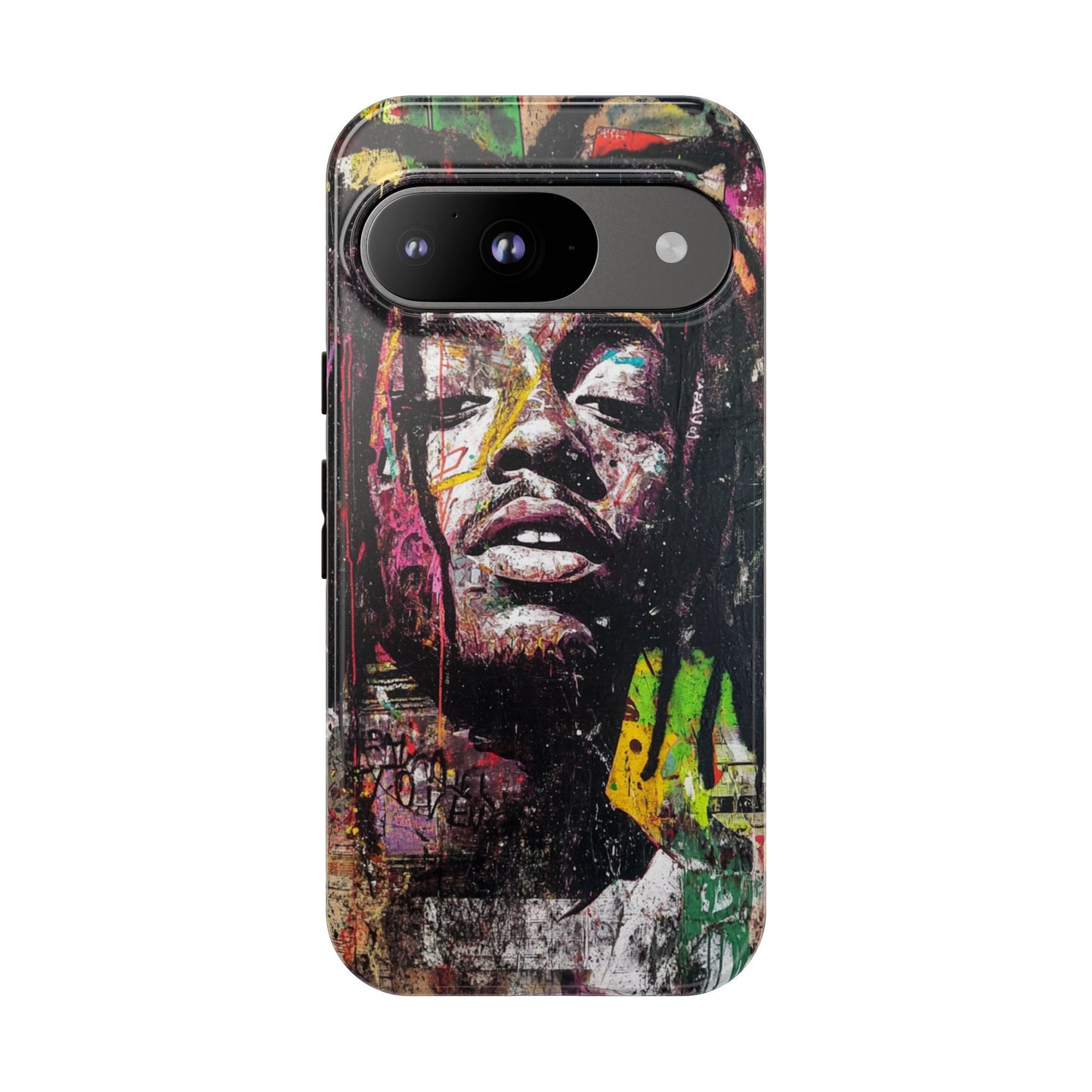 Basquiat Art iPhone Case – Bold, Graffiti-Inspired Street Art Cover - iPhone, Samsung & Google Pixel Cover - Artistic Painting Case, Art Lover Gift