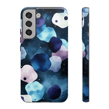 Neon Cosmic Cow Print Phone Case for iPhone, Samsung & Google Pixel