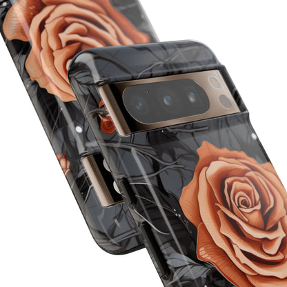 Mystic Noir Rose Mobile Case