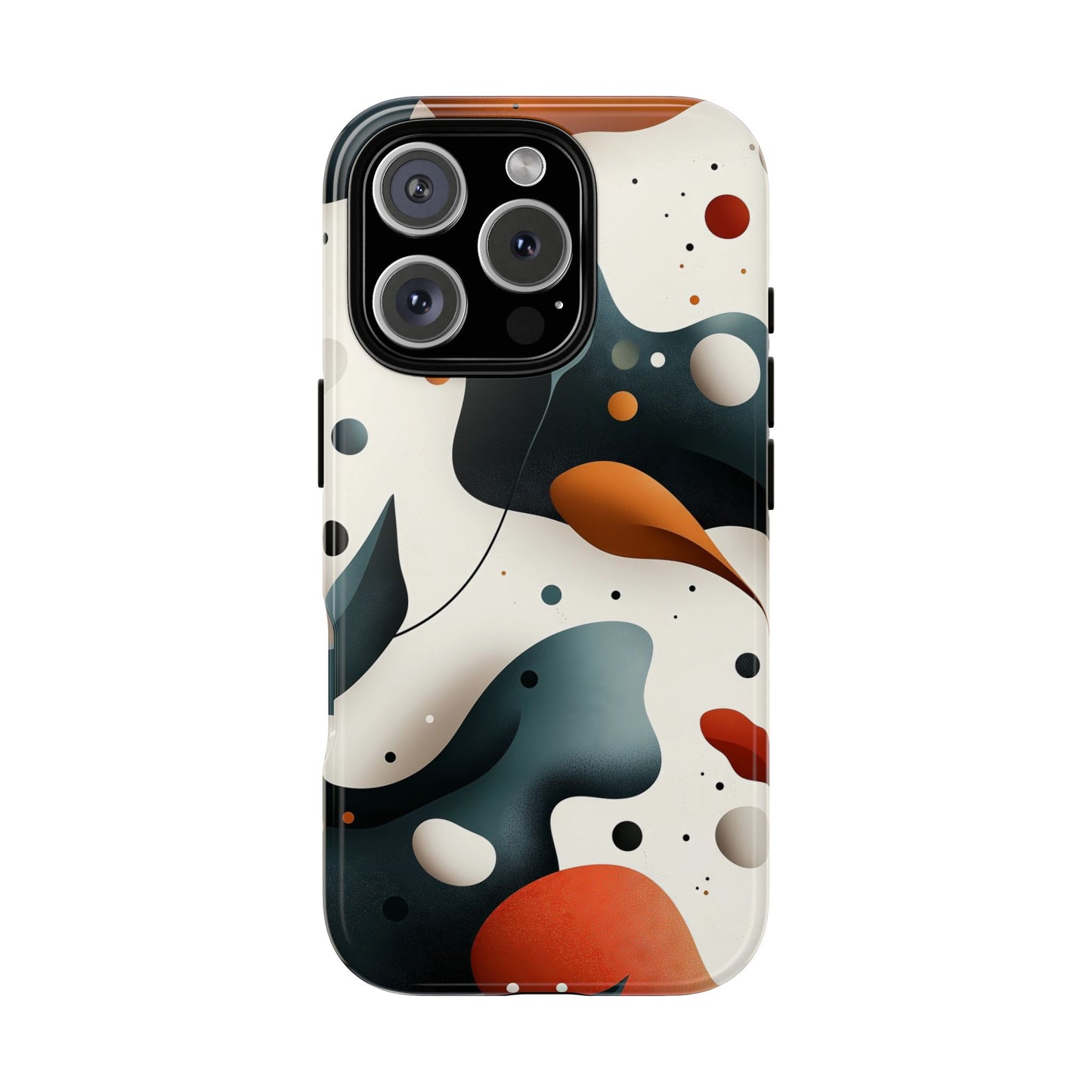 Midnight Bloom – Organic Abstract Phone Case for iPhone, Samsung & Pixel