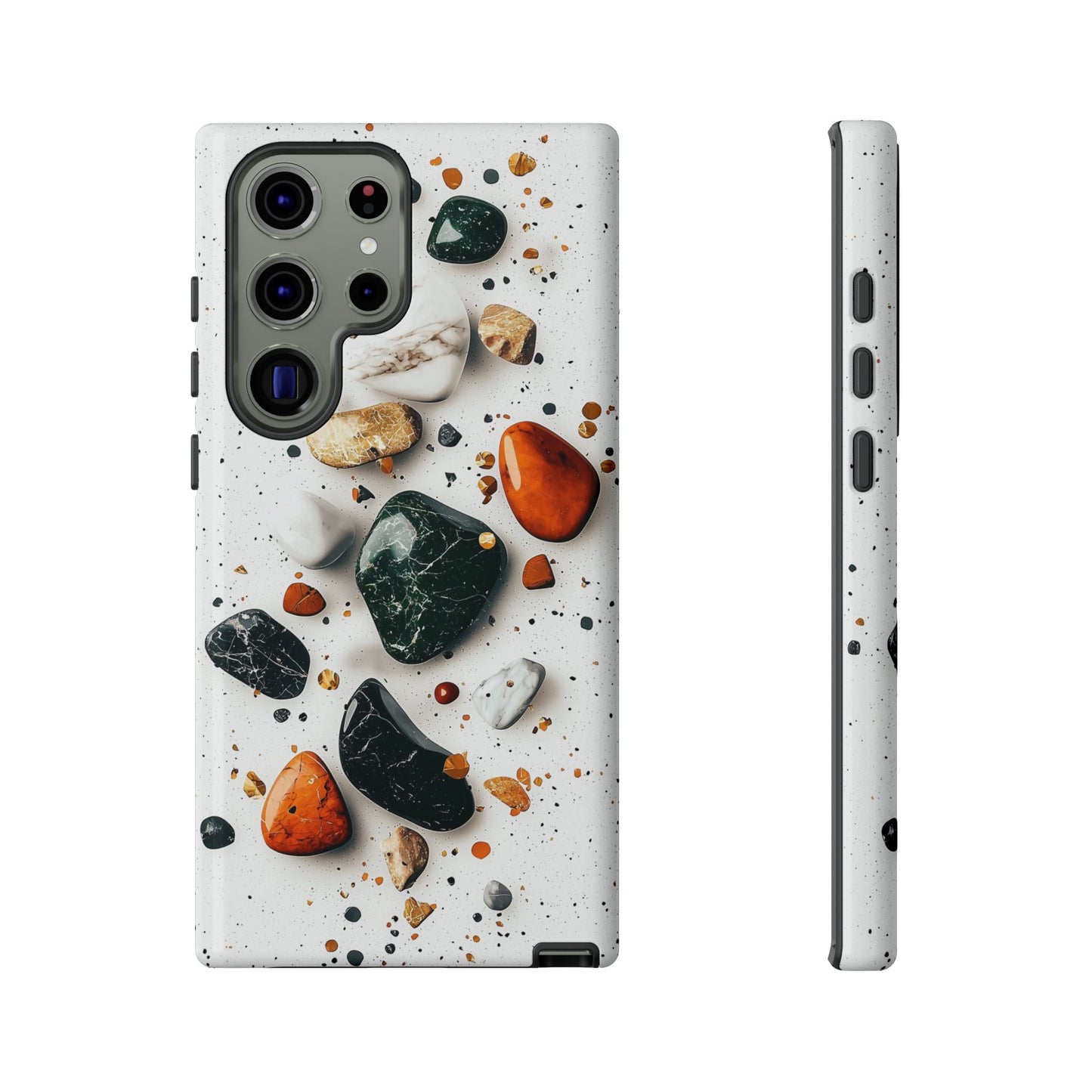 Marble Mosaic Charm – Terrazzo Stone Phone Case for iPhone, google Pixel & Samsung