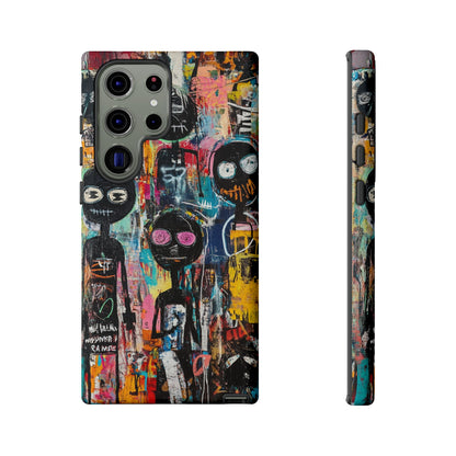 Basquiat Phone Case – Graffiti iPhone Cover - iPhone, Samsung & Google Pixel Cover - Artistic Painting Case,  Art Lover Gift