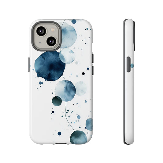 Midnight Drops Watercolor Phone Case for iPhone, google Pixel & Samsung
