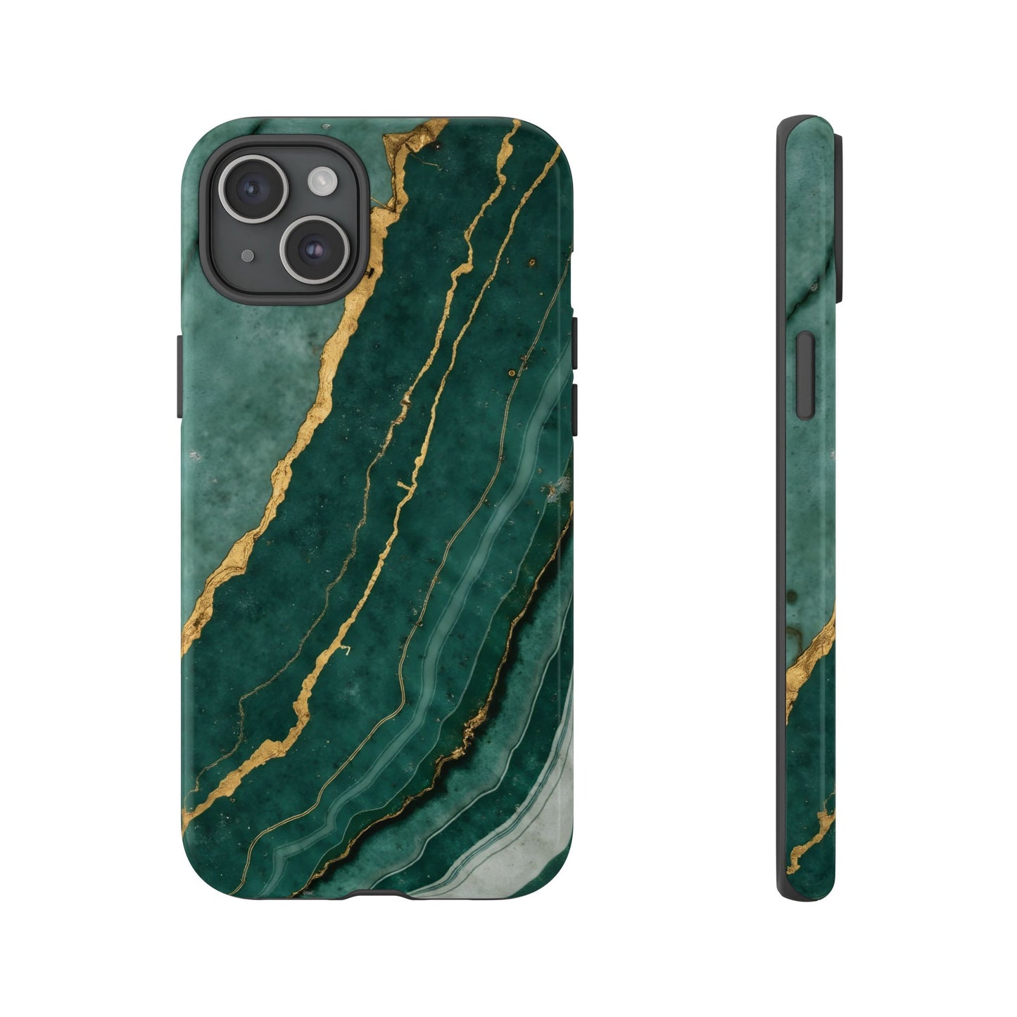 Jade Green Marble Case Design