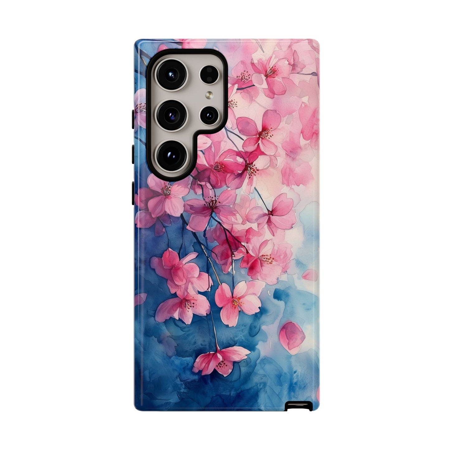 Pastel Petal Rain Watercolor Phone Case for iPhone, google Pixel & Samsung