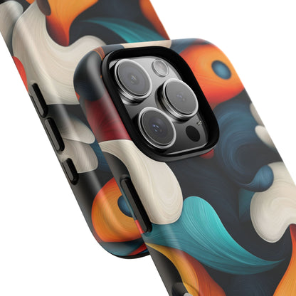 Swirl Spectrum – Vibrant Abstract Phone Case for iPhone, Samsung & Pixel