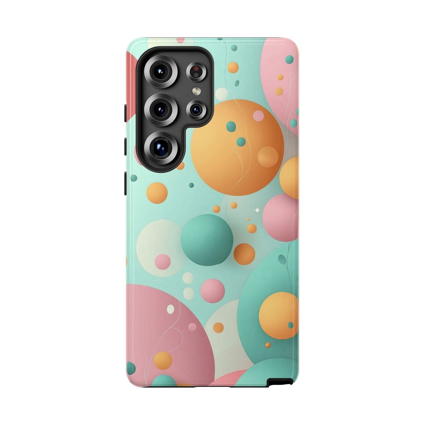 Bubble Pop Delight – Abstract Food-Themed Phone Case for iPhone, Samsung & Pixel