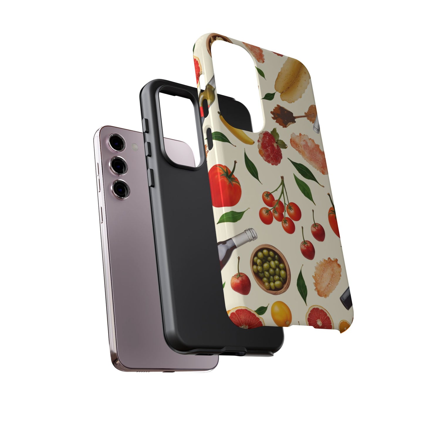 Fresh Fruits & Veggies Pattern Phone Case