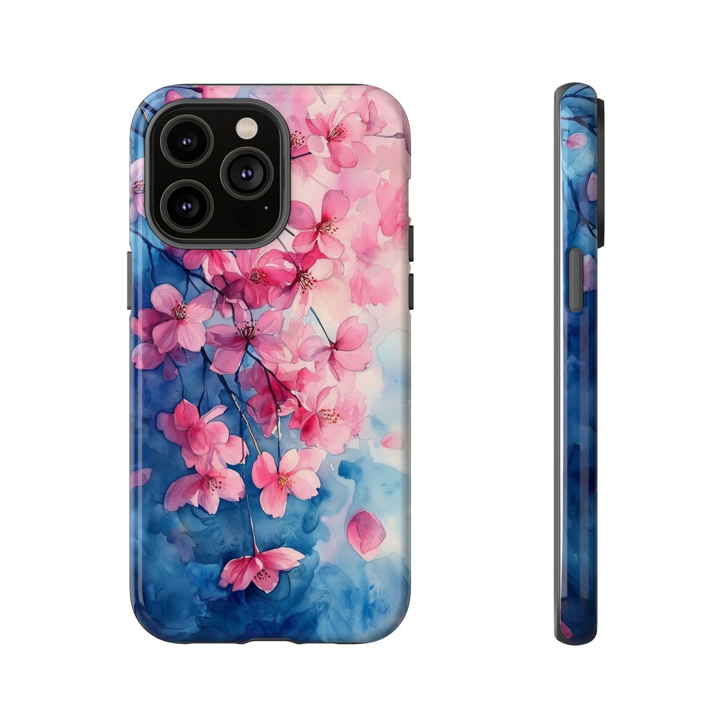 Pastel Petal Rain Watercolor Phone Case for iPhone, google Pixel & Samsung