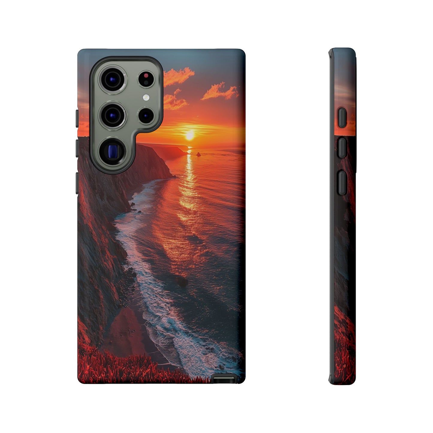 Minimal Nature Scene Case – Calm Landscape for iPhone, Samsung & Pixel