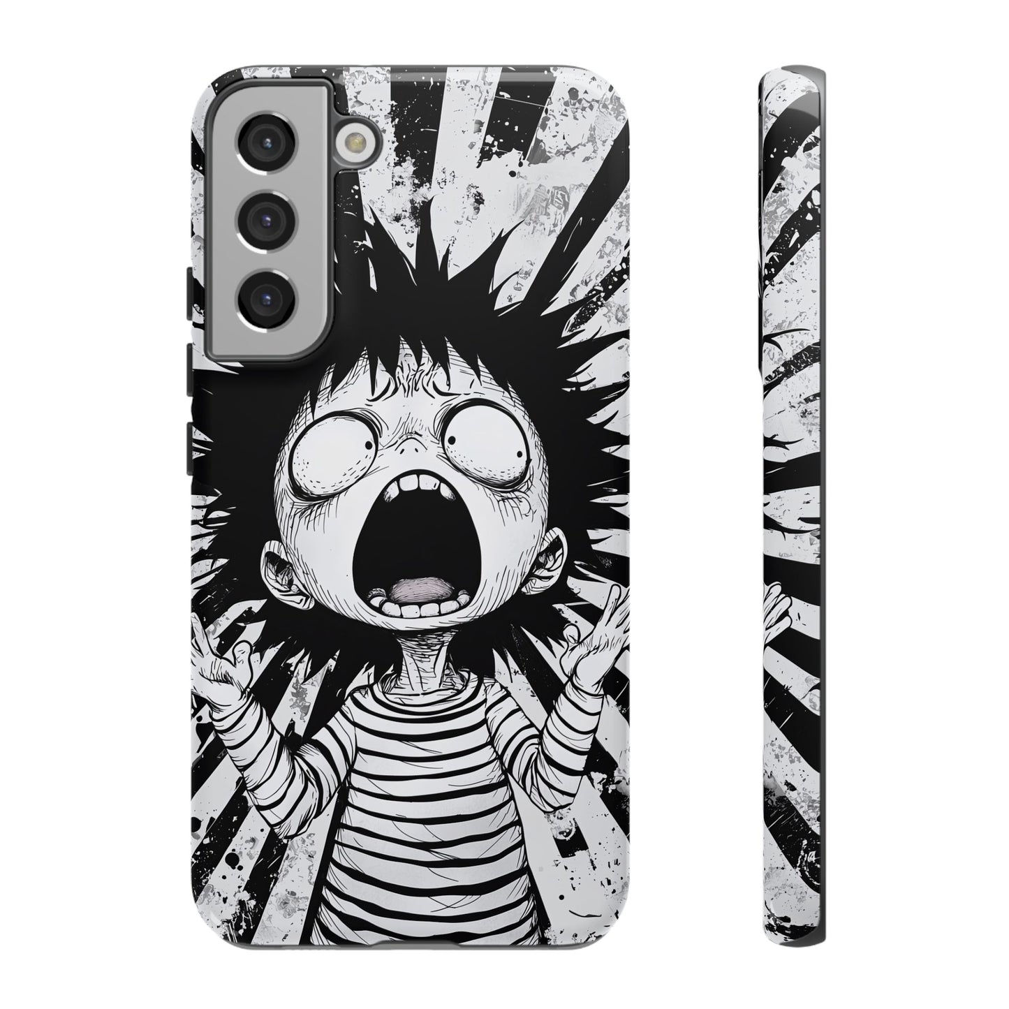 Maximum Panic Mode | Scream Kid Art  Phone Case for iPhone, Samsung & Pixel