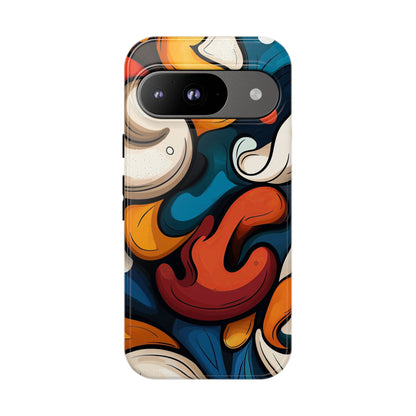Molten Motion – Bold Abstract Swirl Phone Case for iPhone, Google Pixel, Samsung